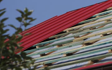 Down Street corrugated roofing costs